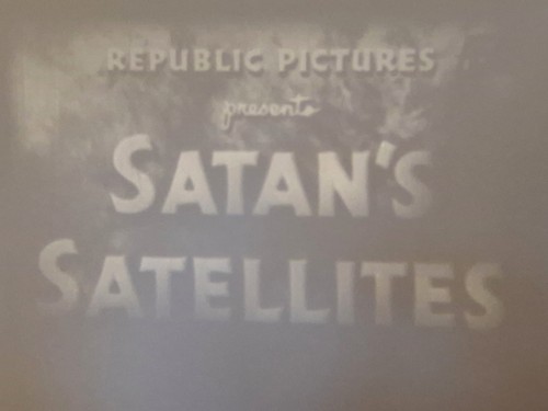 Satans satellites 1958 - satans, super