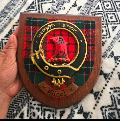 Scottish clan crest shield - scottish,