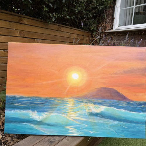 Large original acrylic - large,
