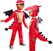 Toddler Red Dragon Costume