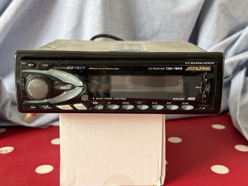 Alpine cdm 7861r - cd, radio
