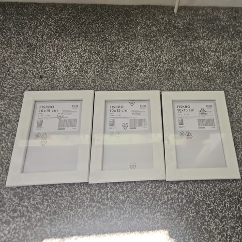 White fiskbo 10x15cm ikea - 3,