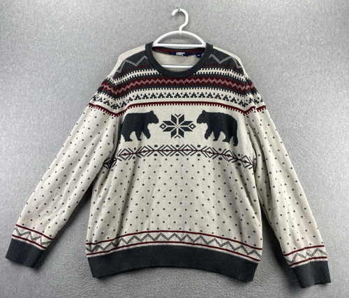 Lands end xxl cream bear - lands',