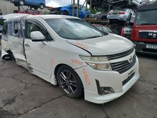 NISSAN ELGRAND E52 2012 BREAKING ENGINE QR25 GEARBOX PANELS WHEEL NUT