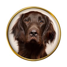 Flat-Coated Retriever Lapel