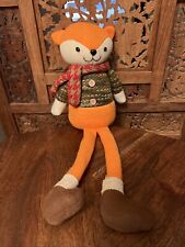 Winter Fox Plush Shelf Sitter