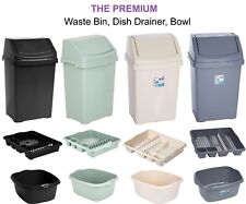 Set of 3 swing bin washing up