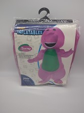 Spirit Halloween Adult Barney Inflatable Costume One Size Fits Most