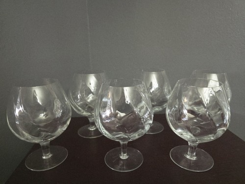 Set swirled design brandy - design,