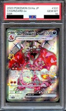PSA 10 Charizard EX 331/190 SV4A SAR Shiny Treasure Japanese Pokemon Card MINT
