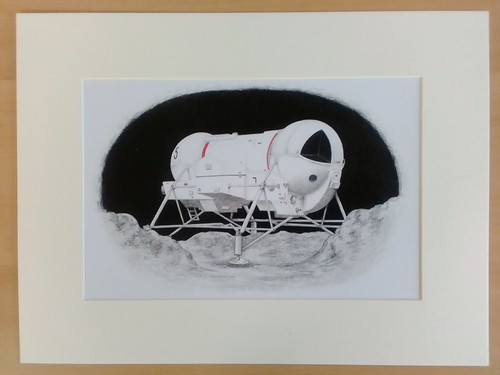 Ufo shado moon hopper signed - ufo,