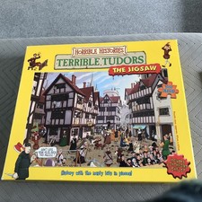 Horrible Histories "Terrible Tudors" 300 Piece Jigsaw Puzzle Complete