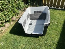 Dog Crate (large) suitable for Air Travel - Ferplast Atlas 80 Dog Carrier Large