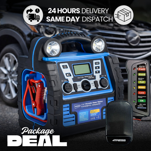 Jump starter power pack heavy - jump,