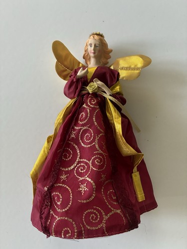 Vintage christmas angel tree - christmas,