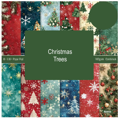 Christmas trees craft paper - trees,