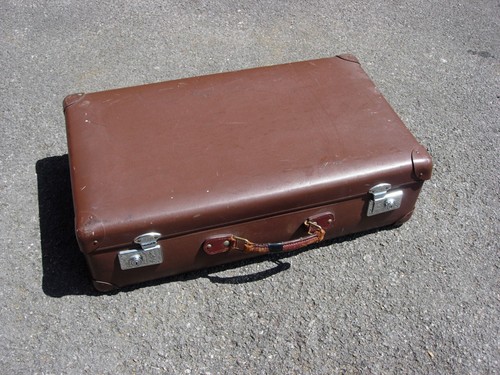 Medium size brown vintage - brown,