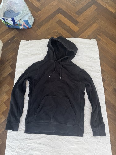 Huf black hoodie size - black,