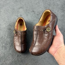 Clarks Un Loop Brown Leather