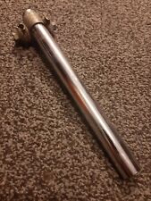 Peugeot Gallet 1979 vintage chrome long candle seatpost + clamp 24.0mm