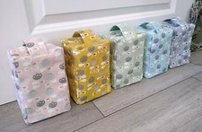 Scandi flower fabric door stop - scandi,