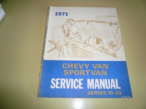1971 chevrolet van - 1971,