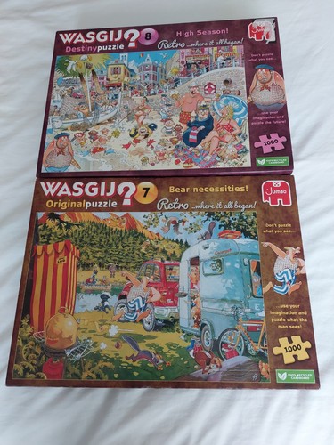 Wasgij 2x1000 piece jigsaw - wasgij,