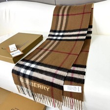 Burberry 100%Cashmere Check