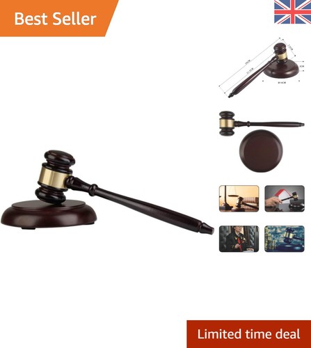 Inch wooden gavel - wooden,