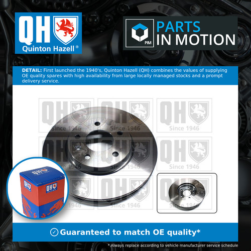 Brake discs pair - 2x, vented
