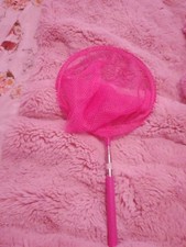 Pink Crabbing Crab 11m Fishing Line Bag Nets Child Safe, No Hook