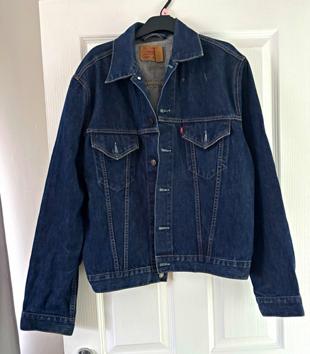 Levi men blue denim - men's,