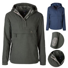 Women's Smock Overhead Hunting Ladies Smocks Jacket Tweed Trim Hooded 2 Colours