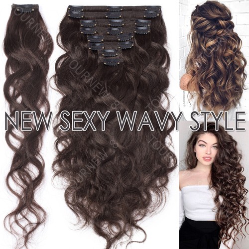 Thick wavy hair extensions - thick,