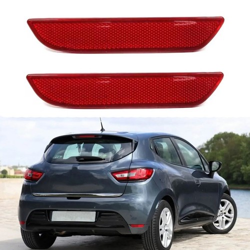 Pair red rear bumper - red,