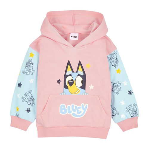 Bluey girls hoodie cotton - girls,