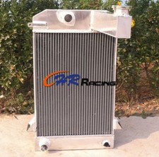 3ROW Aluminum Radiator For TRIUMPH TR2/TR3/TR3A/TR3B Manual Car
