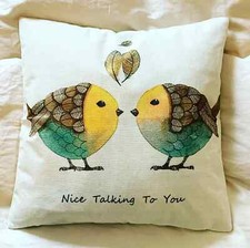 Nice talking to you kissing