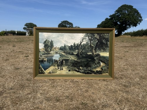 Vintage john constable print - john,