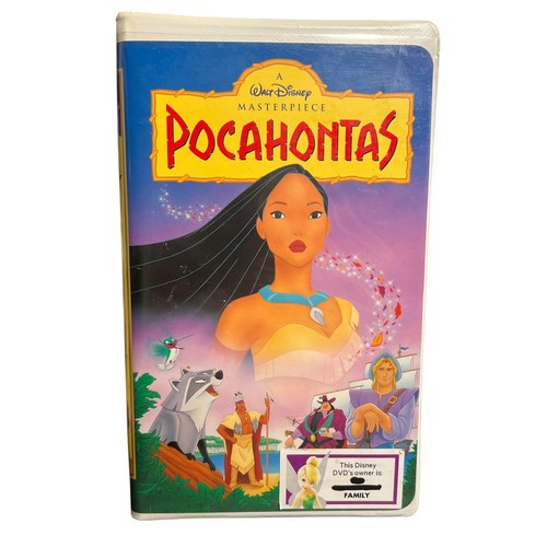 Vintage disney pocahontas vhs - vintage,