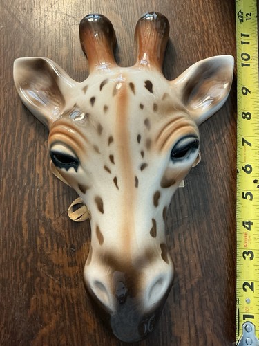 Ceramic hanging giraffe - giraffe, mask