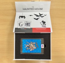 Masterpiece Cards The Haunted House Card Blue NUMBERED 15/25 Mickey Mouse