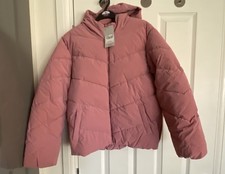 Tu girls Pink Hooded Puffer
