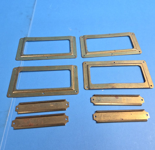 Lot vintage brass plated - lot, 8