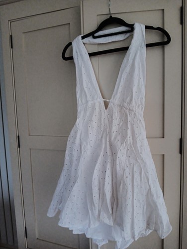 Zara small white cotton - white,