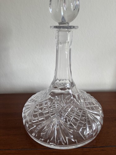 Vintage heavy lead - lead, crystal