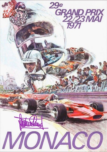1971 monaco grand prix - a4,