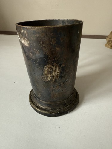 Antique 19thc pewter tankard - 19thc,