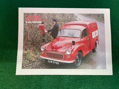 Morris minor gpo post van - post,