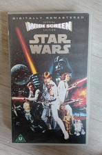 Star Wars: Episode IV (1977) VHS pal, widescreen, subtitles (dir. George Lucas)